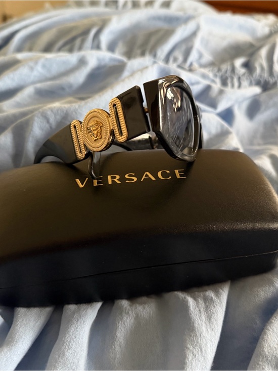 Versace Unisex Black Medusa Frame Sunglasses main image 4